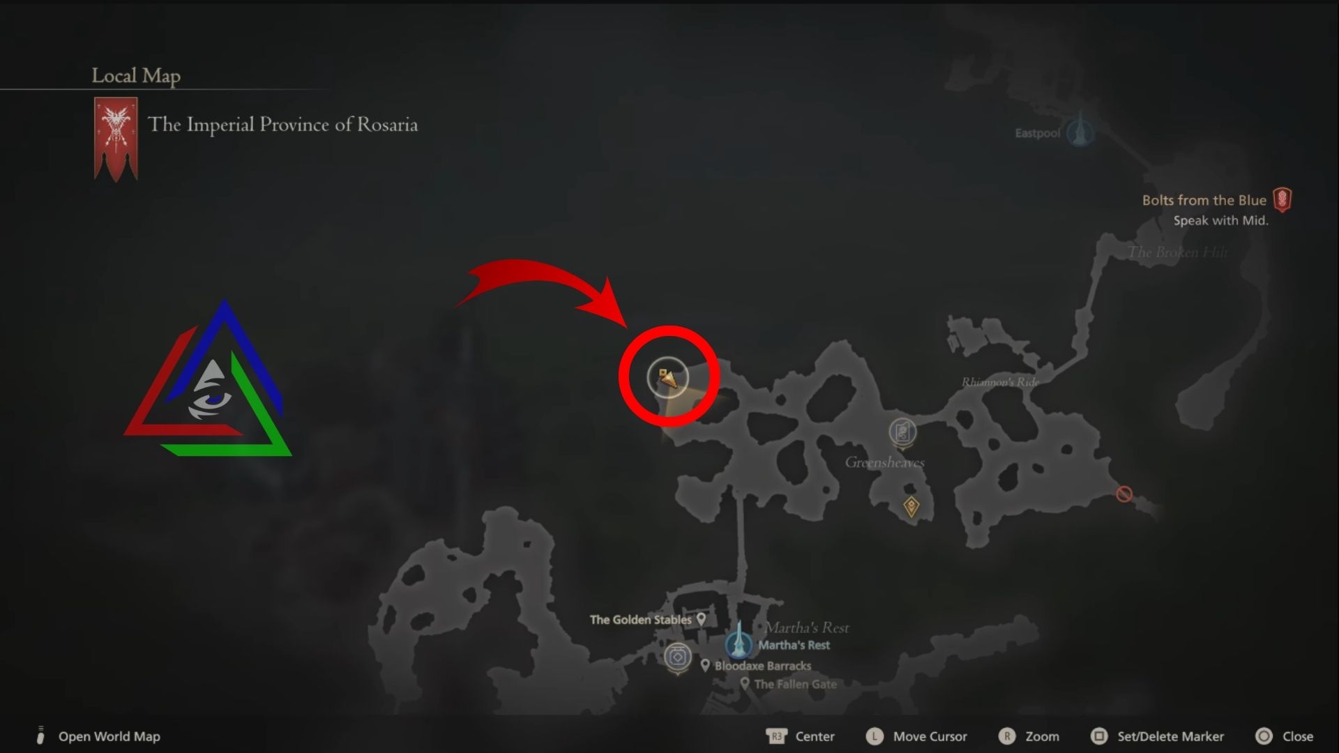 Exact location of Minotaur in final fantasy 16