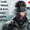 Exciting Leak Suggests Metal Gear Solid 4 in Metal Gear Solid Master Collection Vol. 2 (1)