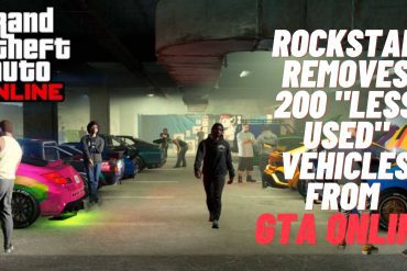 Rockstar Removes 200 "Less Used" Vehicles From GTA Online