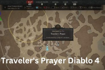 Traveler's Prayer Diablo 4