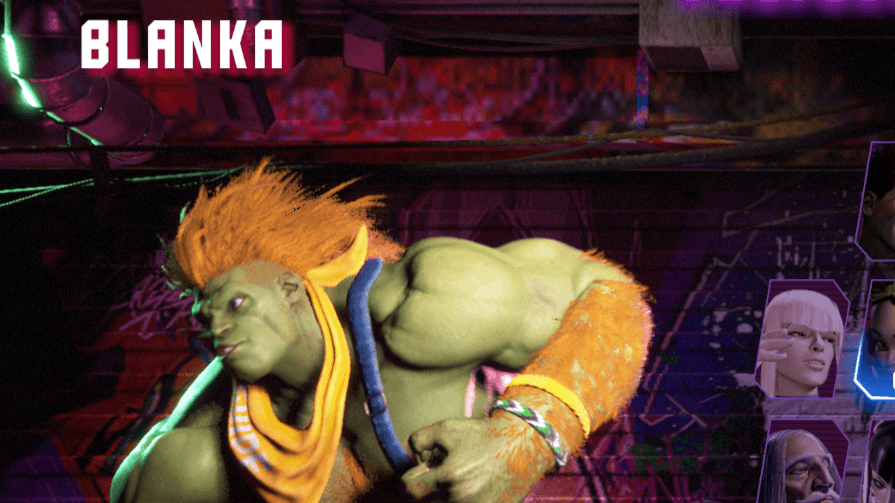 Blanka in Street Fighter 6