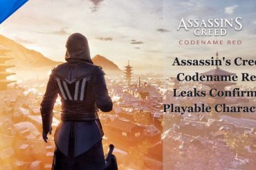 Assassin's Creed Codename Red Leaks Confirm 2 Playable Characters.