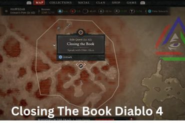 Closing The book Diablo 4