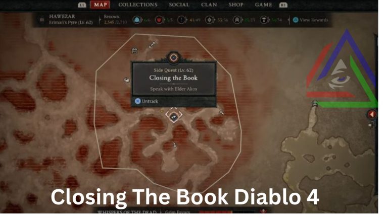 Closing The book Diablo 4