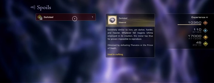 What Is Dark Steel In Final Fantasy 16?