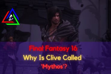 Clive shown with text written Why is Clive called Mythos