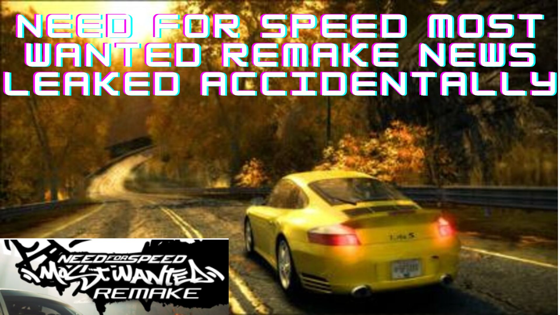 Fan-favourite Need For Speed remake accidentally confirmed early