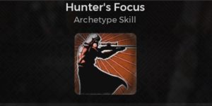 Hunter's Focus Hunter Skill