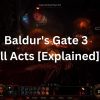 All Acts from Baldurs Gate 3