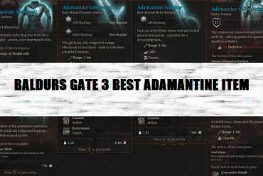 Baldur's Gate 3 Best Adamantine Item