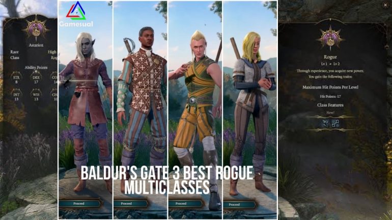 Baldurs Gate 3 Best Rogue Multiclasses