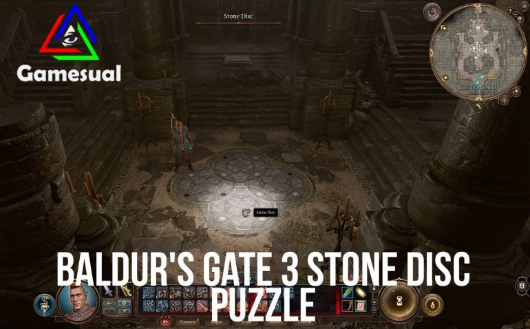 Baldur's Gate 3 Stone Disc Puzzle