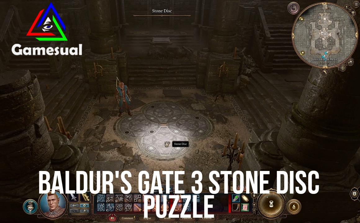 Baldur's Gate 3: Stone Disc Puzzle [Solved] | Gamesual