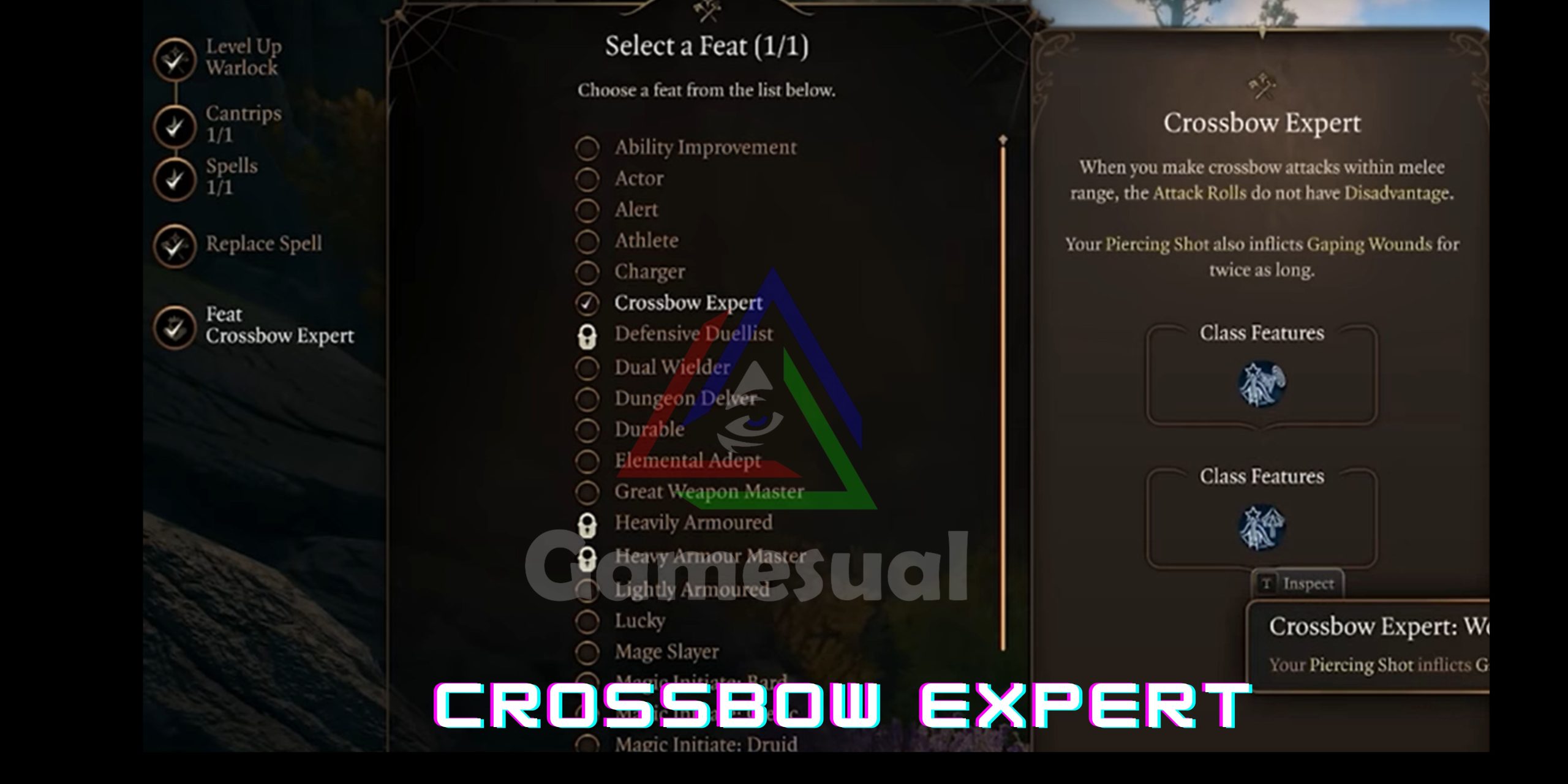 Crossbow Feat in BG3