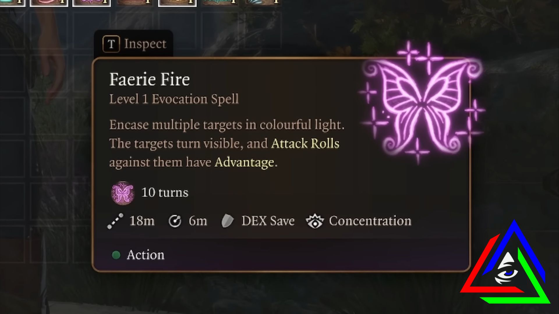 Faerie Fire Spell