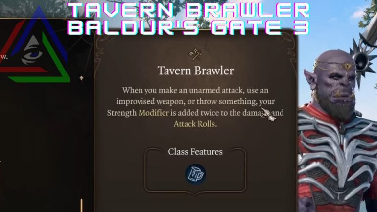 Tavern Brawler Baldur's Gate 3 Banner