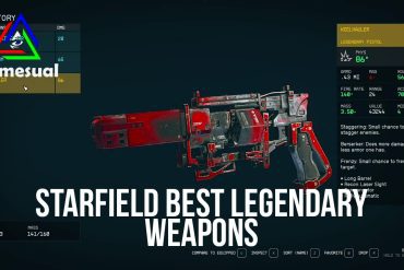 Best Starfield Legendary Weapons