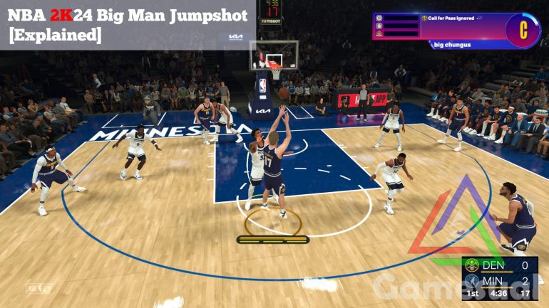 NBA 2K24 Big Man Jumpshot