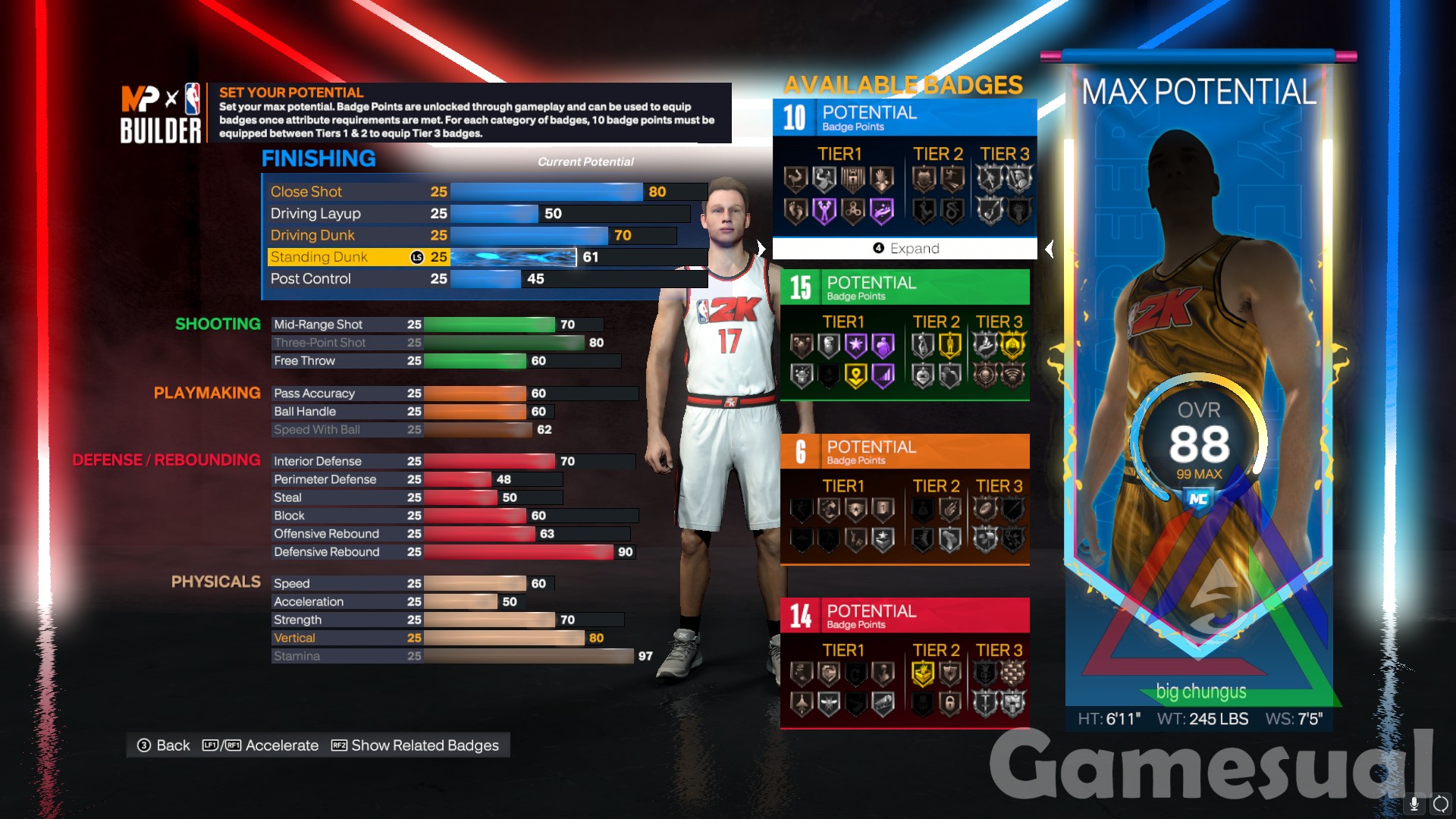 Character Creation NBA 2k24 