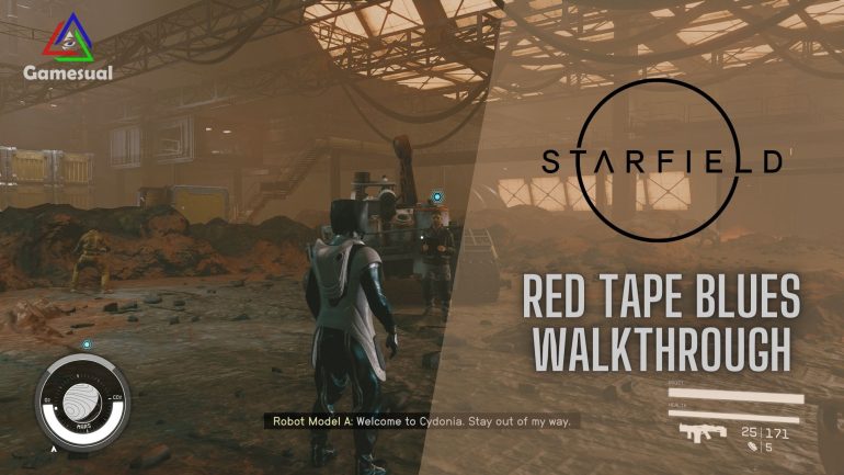 Red tape Blues WalkThrough Starfield