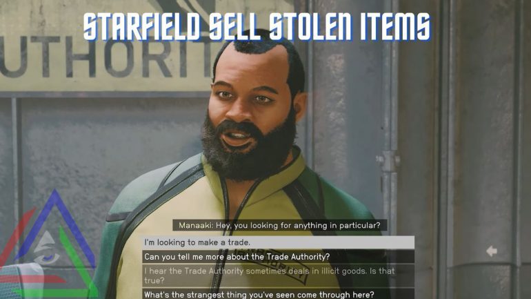 Starfield Sell Stolen Items Banner