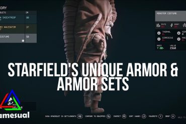 Starfield Unique Armor