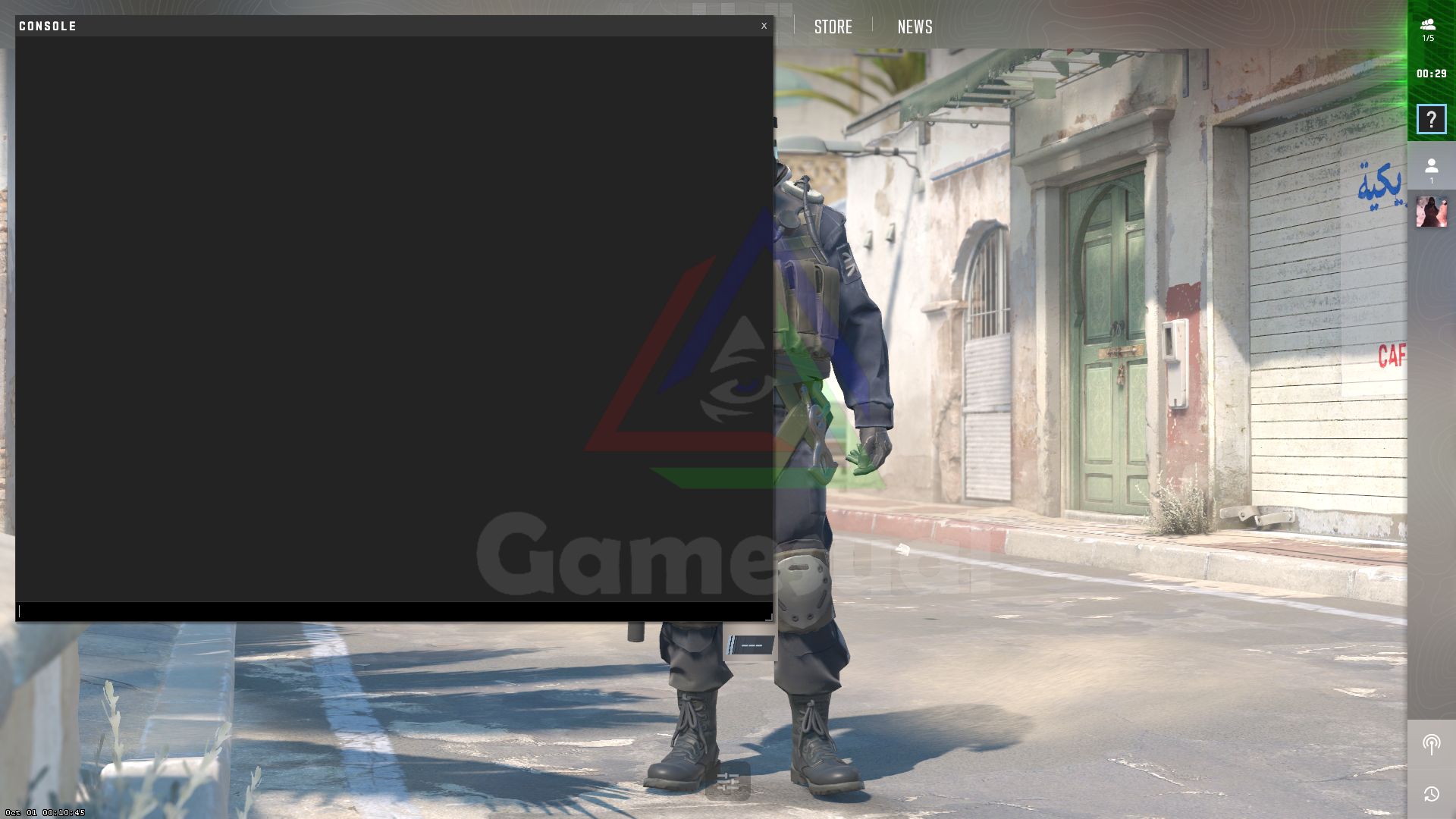 Console Window Counter Strike 2