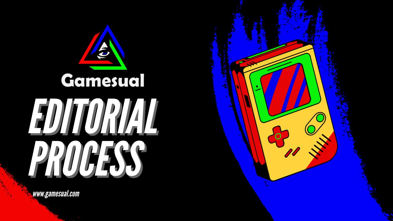 Gamesual Editorial Process Banner