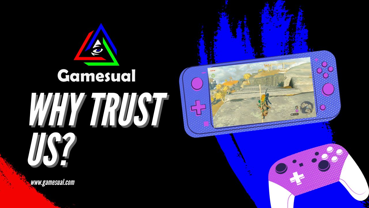 Gamesual About Us Banner